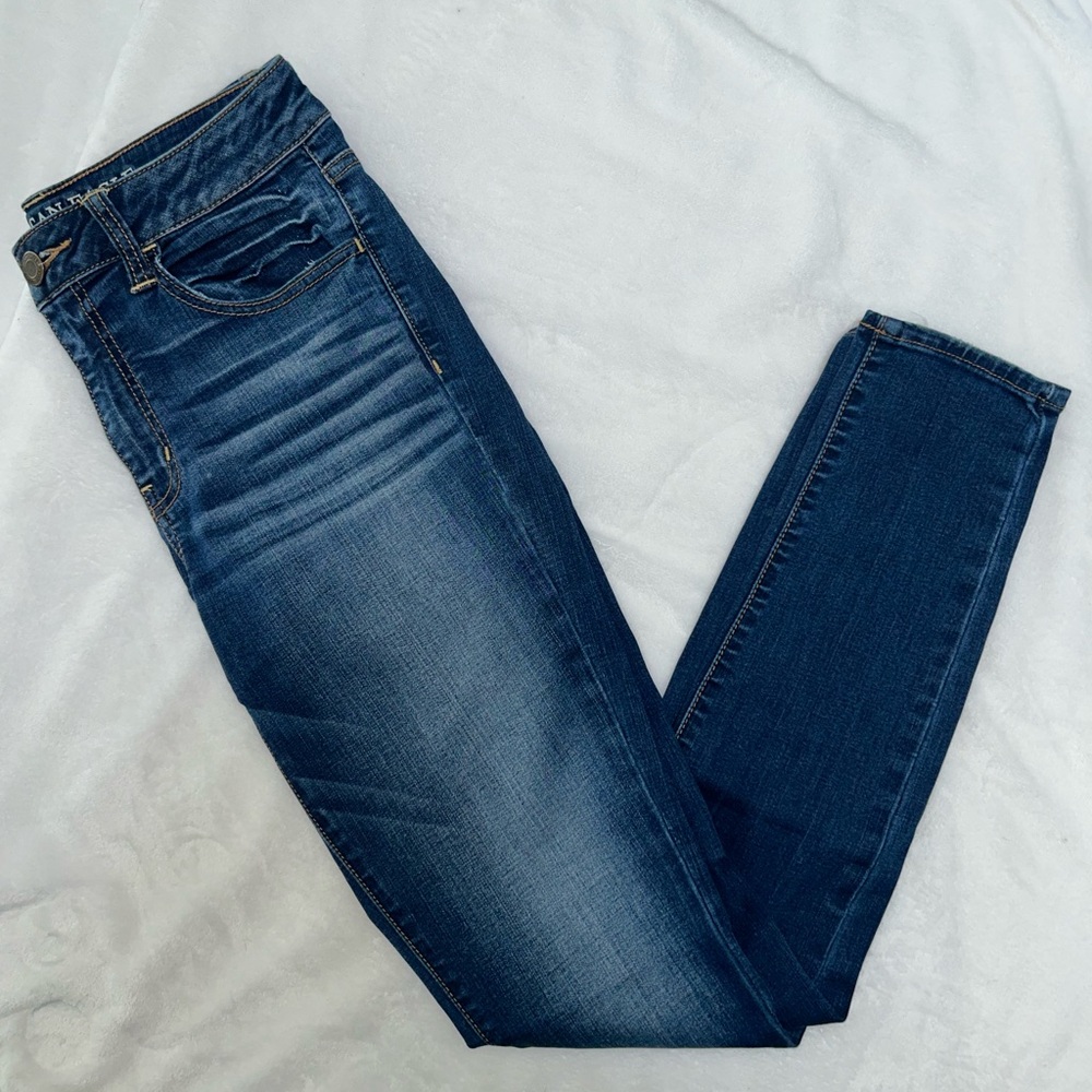 American Eagle Outfitters Dark Blue Jeggings